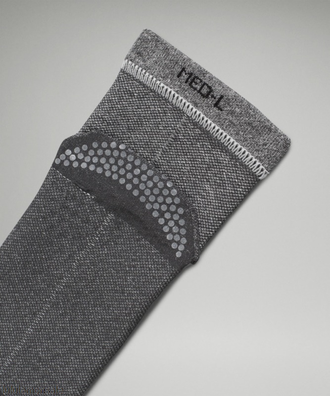 Lululemon Damen DELULU461 | Graphitgrau Meliert Find Your Balance Studio Knöchelsocke Nur Online